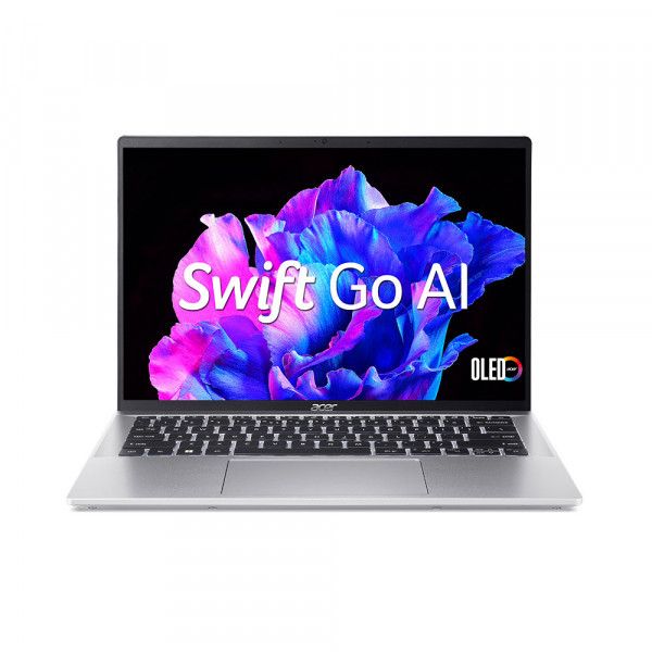 Laptop Acer Swift Go SFG14-72-55HZ NX.KRKSV.002 (Intel Core Ultra 5 | 16GB | 512GB | Intel Arc | 14 inch 2.2K | Win 11 | Office | Bạc)