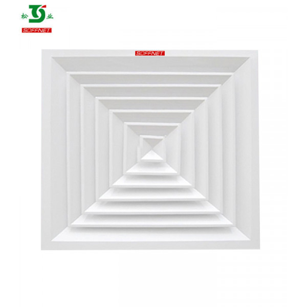 Quạt hút âm trần Soffnet ATS 600-1 khung 600mm (không ống)