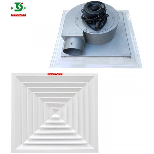 Quạt hút âm trần Soffnet ATS 700N khung 700mm (có ống)