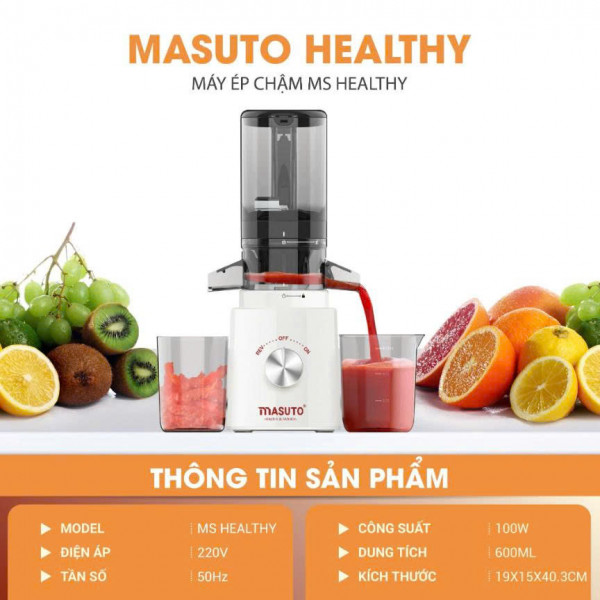 Máy ép chậm Masuto MShealthy