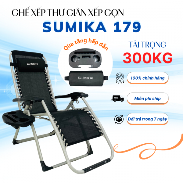 Ghế xếp thư giãn Sumika 179