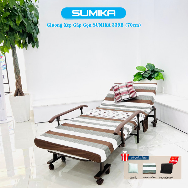 Giường nệm xếp gọn đa năng SUMIKA 339B