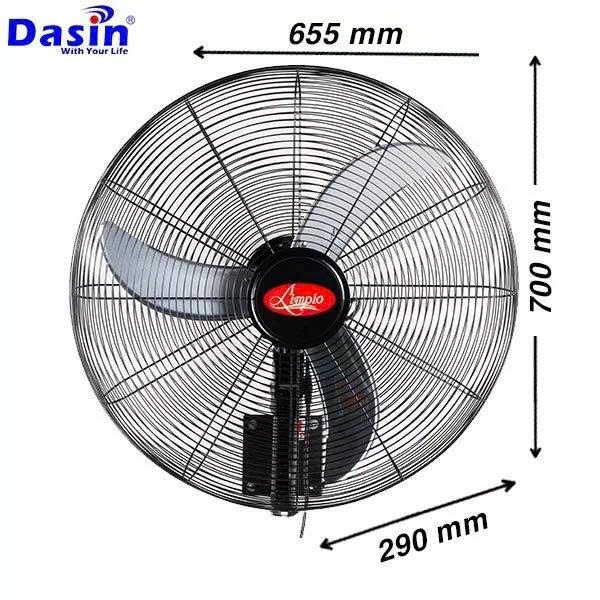 Quạt treo tường công nghiệp Dasin DWI-2460