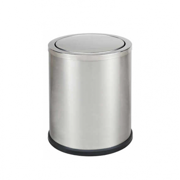 Thùng rác Inox nắp lật Ø25 HTIA36-H