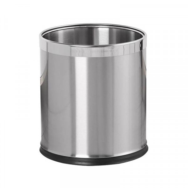 Thùng rác inox 2 lớp Ø22.5 (14L) HTI2L14
