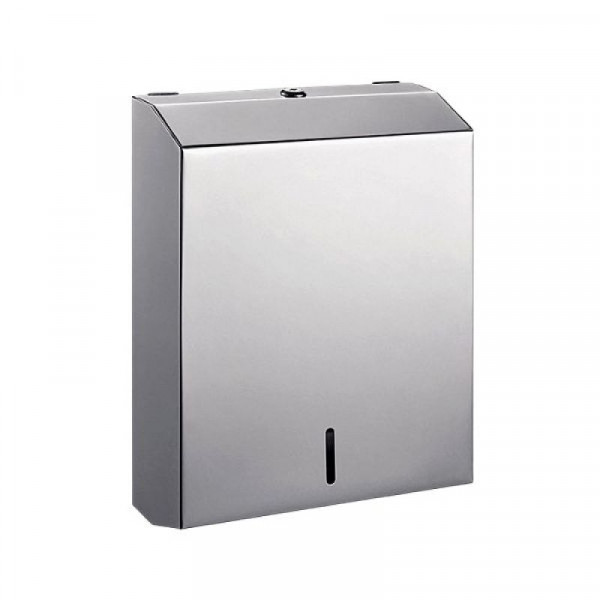 Hộp đựng giấy lau tay inox treo tường lớn HTKW-A41