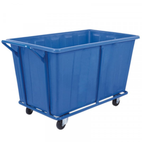 Xe giặt là nhựa màu xanh khung thép phun sơn 400 lít HTG-400L