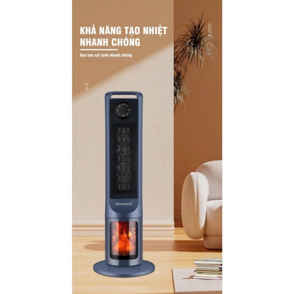 Quạt Sưởi Gốm Nineshield KB-6503