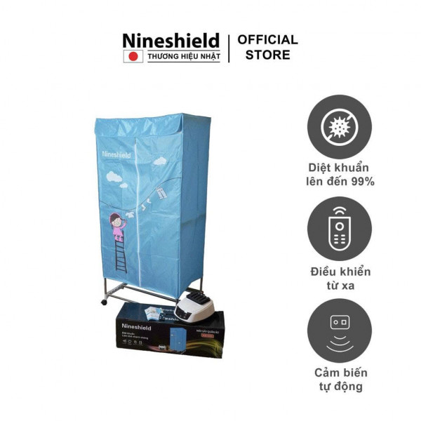 Tủ sấy quần áo Nineshield KB-006