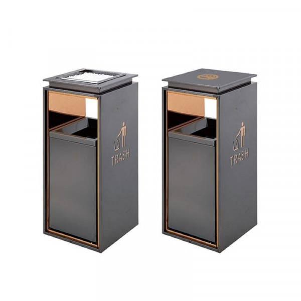 Thùng rác sảnh không gạt tàn HTIV01