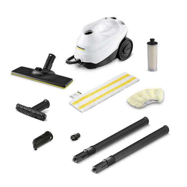 Máy làm sạch bằng hơi nước Karcher SC 3 EasyFix (White)