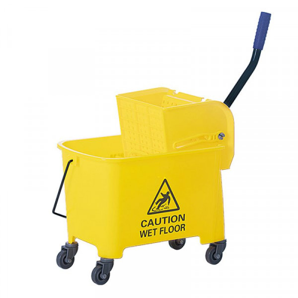 Xe vắt nước lau nhà 1 xô 20L màu vàng HT08068-Y