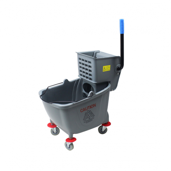 Xe vắt nước lau nhà 1 xô 32L màu ghi HT08082