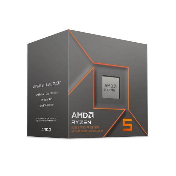 CPU AMD Ryzen 5 8500G (AMD AM5 - 6 Core - 12 Thread - Base 3.5Ghz - Turbo 5.0Ghz - Cache 22MB)