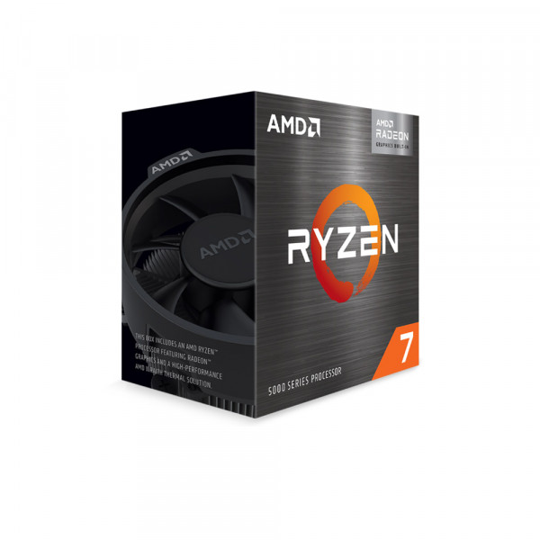 CPU AMD Ryzen 7 5700G (AMD AM4 - 8 Core - 16 Thread - Base 3.8Ghz - Turbo 4.6Ghz - Cache 20MB)