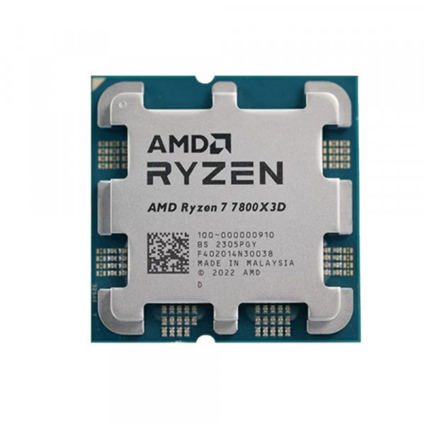 CPU AMD Ryzen 7 7800X3D Tray (AMD AM5 - 8 Core - 16 Thread - Base 4.2Ghz - Turbo 5.0Ghz - Cache 104MB)