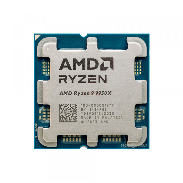 CPU AMD Ryzen 9 9950X Tray (AMD AM5 - 16 Core - 32 Thread - Base 4.3Ghz - Turbo 5.7Ghz - Cache 80MB) 
