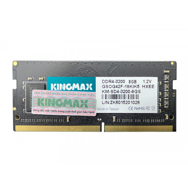 Ram Laptop Kingmax 8GB DDR4 3200MHz