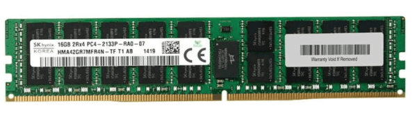 RAM máy chủ Dell 16GB RDIMM, 3200MT/s, Low Volt, Dual Rank, x4 Data Width