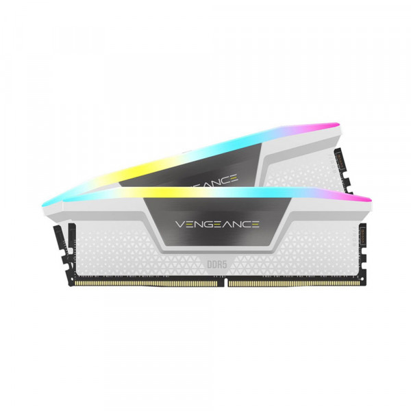 Ram Corsair VENGEANCE RGB 32GB (2x16GB) DDR5 bus 5600MHz White (CMH32GX5M2B5600C40W)