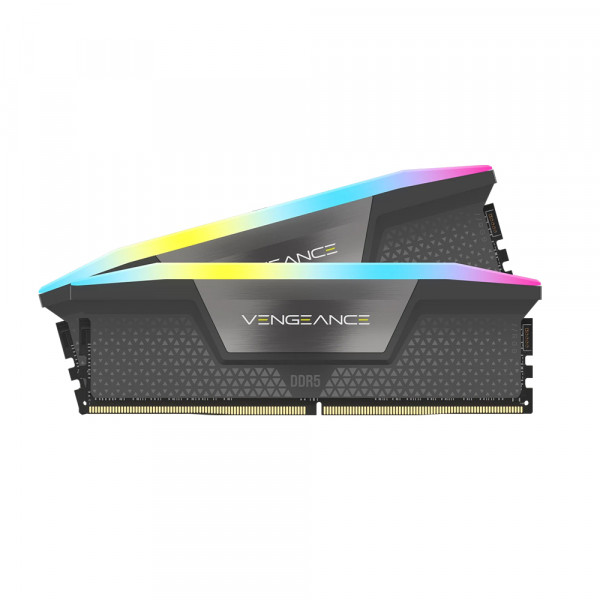 Ram Corsair VENGEANCE RGB 32GB (2x16GB) DDR5 bus 6000MHz Black (AMD EXPO+Intel XMP) (CMH32GX5M2E6000Z36)