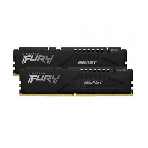 RAM PC Kingston FURY Beast 64GB (2x32GB) DDR5 5600Mhz (KF556C40BBK2-64)