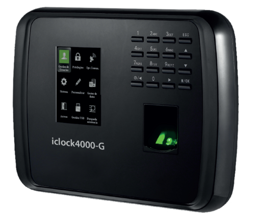 Máy chấm công vân tay và thẻ cảm ứng ZKTeco ICLOCK 4000-G