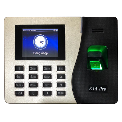 Máy chấm công vân tay và thẻ cảm ứng Ronald Jack K14PRO