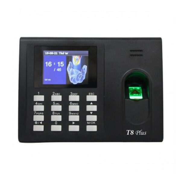 Máy chấm công vân tay và thẻ cảm ứng Ronald Jack T8plus