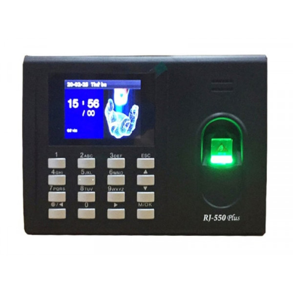 Máy chấm công vân tay và thẻ cảm ứng Ronald Jack RJ-550 Plus
