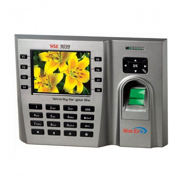 Máy chấm công vân tay và thẻ cảm ứng Wise Eye WSE-9039