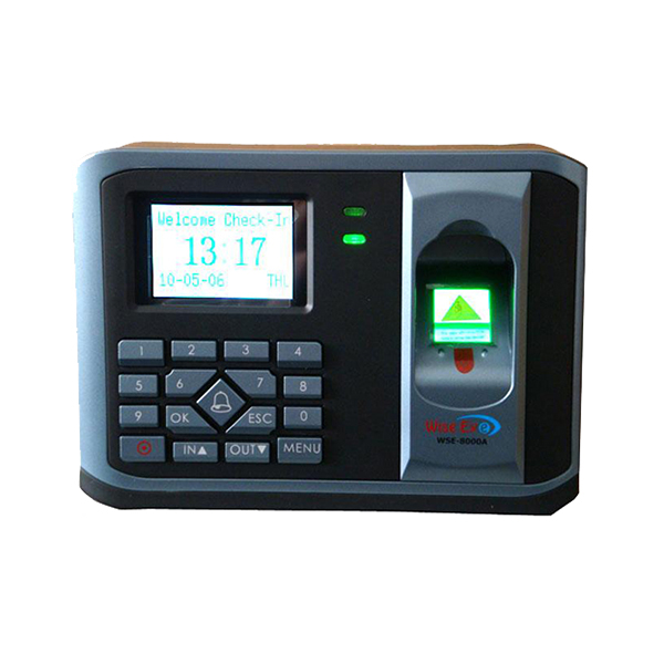 Máy chấm công vân tay và thẻ cảm ứng Wise Eye 8000A