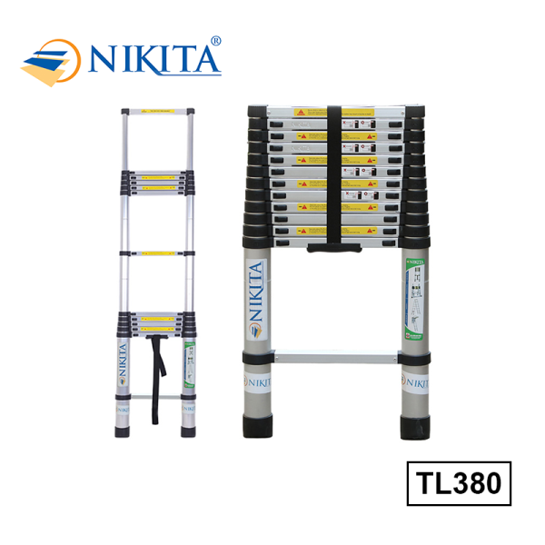 Thang nhôm rút đơn Nikita NKT-TL380