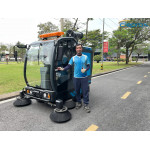 Máy quét rác công nghiệp ngồi lái CleproX SX250