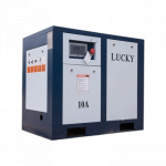 Máy nén khí trục vít 10HP (7.5kW) biến tần 12bar 380V Lucky BT10A