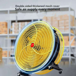 Quạt hướng trục công nghiệp di động MaxPower MA-1550 | Làm mát nhà xưởng diện tích lớn