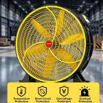 Quạt hướng trục công nghiệp di động MaxPower MA-1550 | Làm mát nhà xưởng diện tích lớn