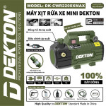 Máy rửa xe áp lực cao Dekton DK-CWR2200XMAX