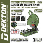 Máy cắt sắt Dekton DK-CS2700XPRO