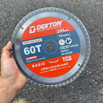Lưỡi cắt gỗ 255mm Dekton DK-B255W