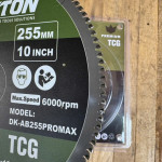 Lưỡi cắt nhôm và gỗ 255mm Dekton DK-AB255PROMAX