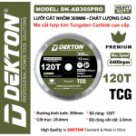 Lưỡi cắt nhôm và gỗ 305mm Dekton DK-AB305PRO