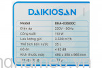 Quạt điều hòa Daikio DKA-03500C
