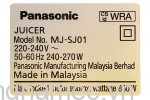 Máy ép hoa quả Panasonic MJ-SJ01WRA 