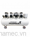 Máy nén khí không dầu giảm âm Pegasus TM-OF1100X4-500L