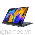 Laptop Asus Zenbook 14 Flip OLED UP5401ZA-KU140W (Intel Core i7-12700H | 16GB | 1TB | Intel Iris Xe | 14 inch 4K | Win 11 | Xám)
