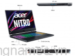 Laptop Gaming Acer Nitro 5 Tiger AN515-58-773Y NH.QFKSV.001 (Core™ i7-12700H | 8GB | 512GB | RTX™ 3050Ti 4GB | 15.6 inch FHD | Win 11 | Đen)