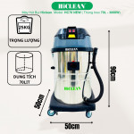Máy hút bụi công nghiệp HiClean HC70 New