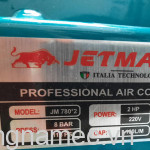 Nén khí không dầu 50L Jetman JM-780x2