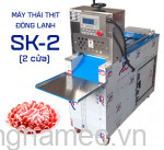 Máy thái thịt đông lạnh 2 cửa SK2